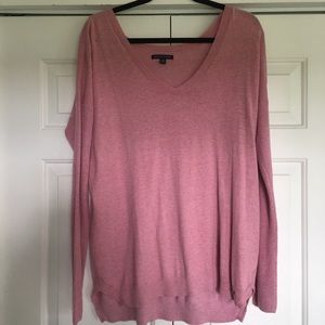 Long sleeve American eagle pink sweater